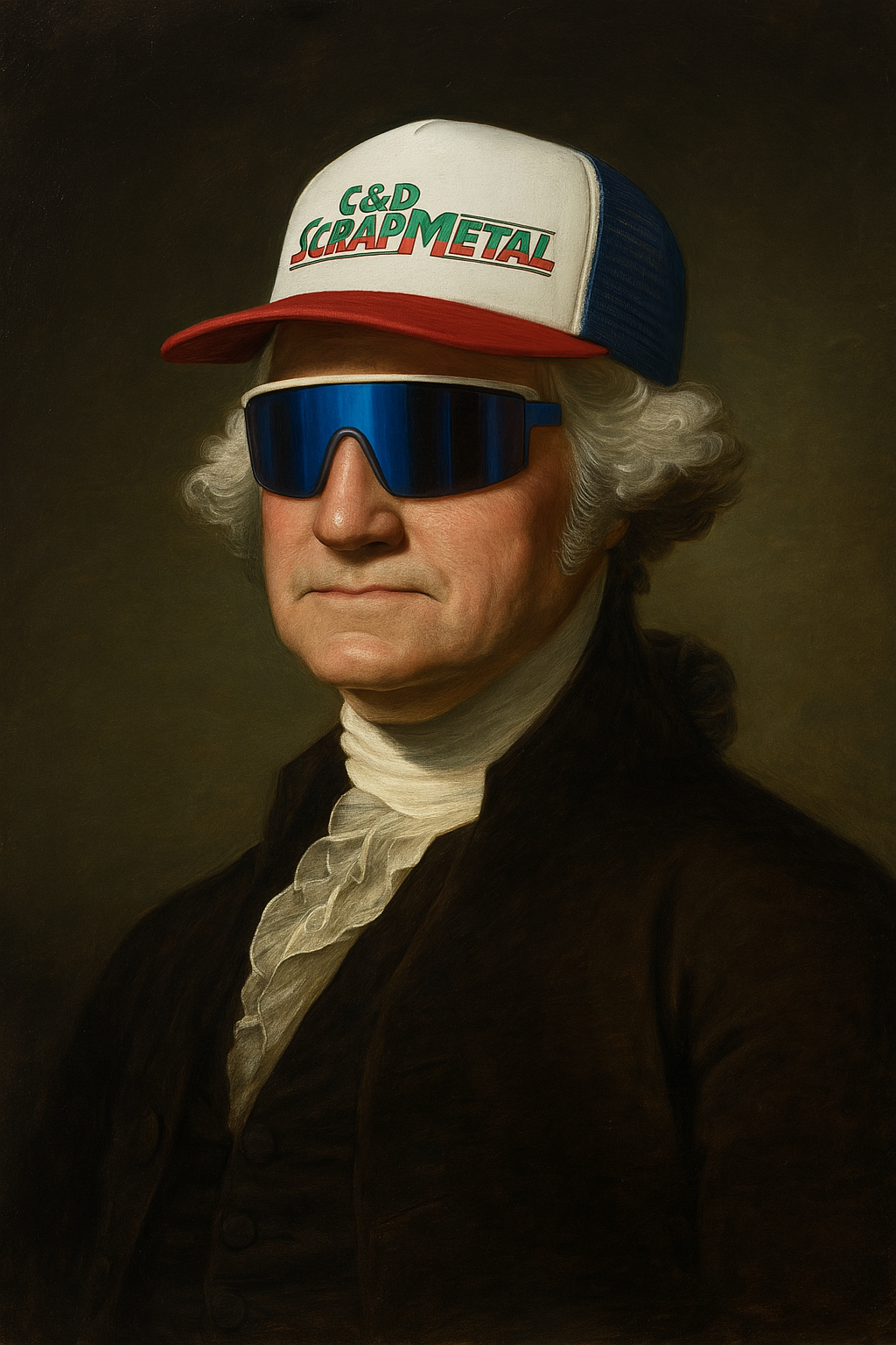 Founding Father fight poster, second edition
