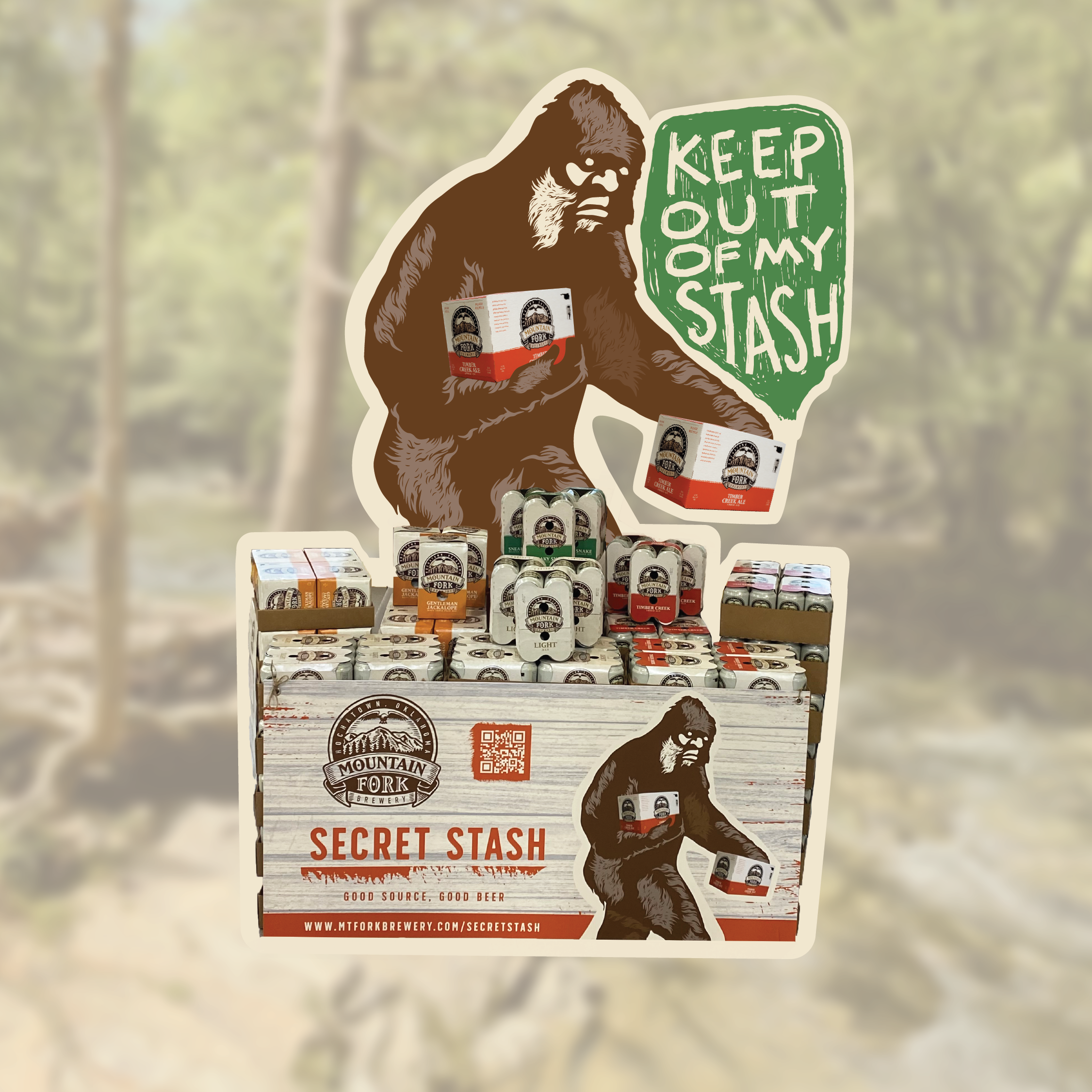 Bigfoot campaign social post