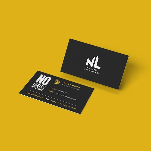 No Label card
