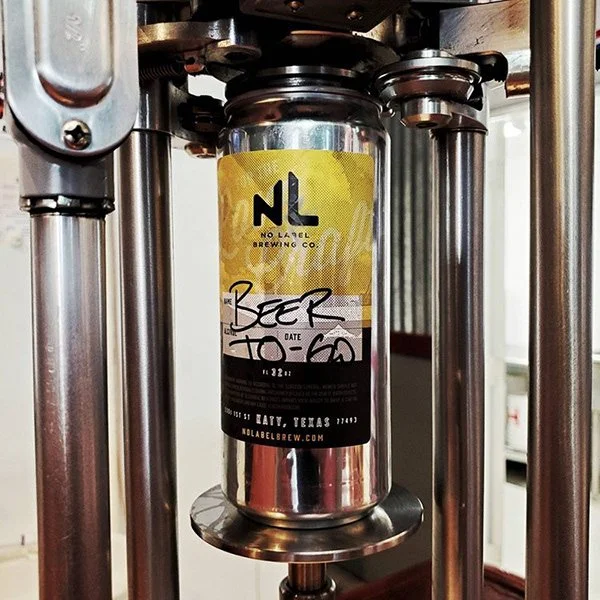 No Label packaging detail