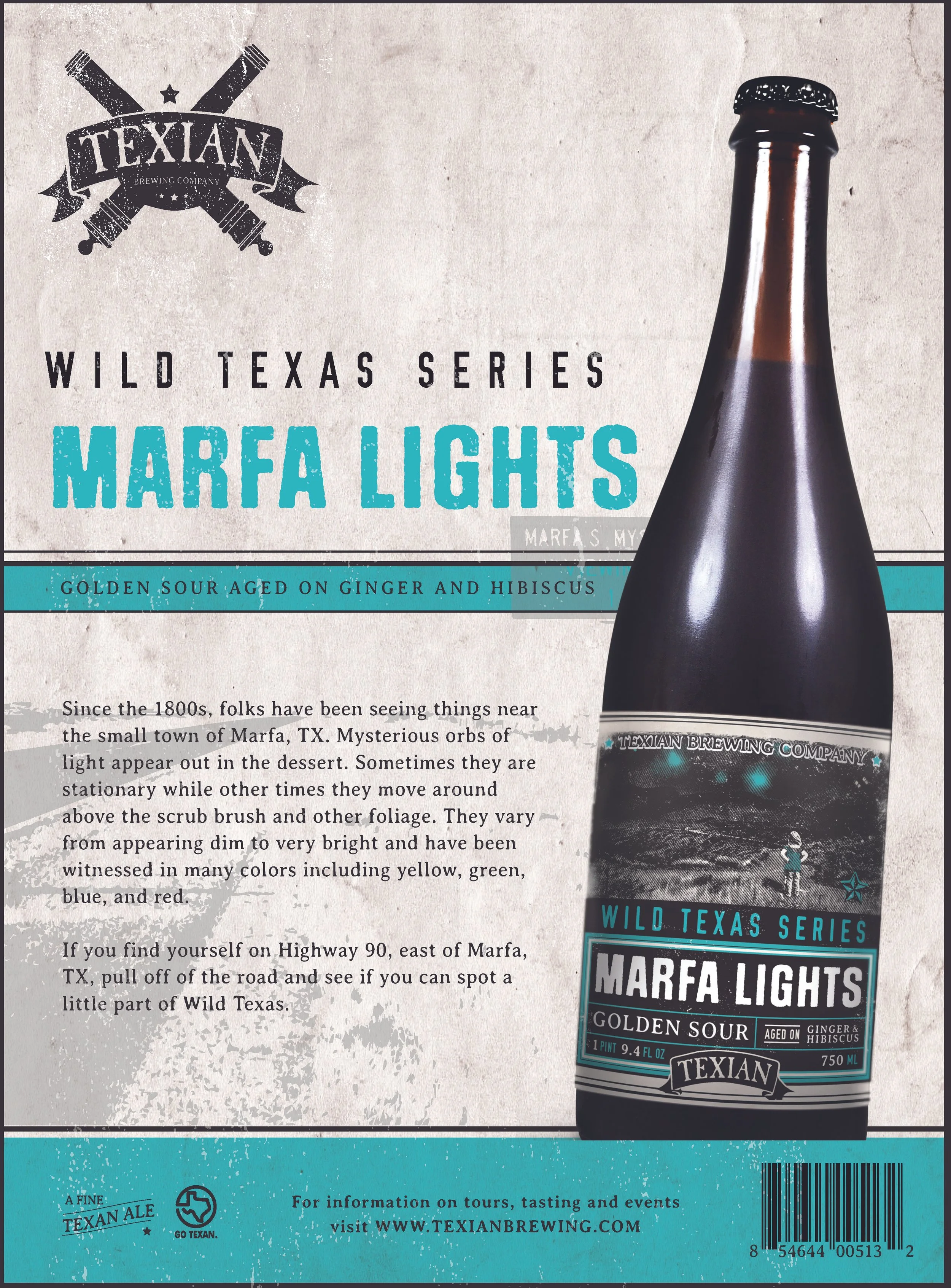 Marfa Lights sales sheet